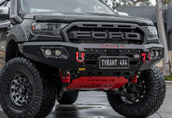 Hamer Bull Bars for Ford Ranger, Raptor & Everest | King, Atlas & Classic Series 4x4 Protection