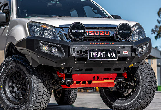 Hamer King Series Bull Bars – Premium 4x4 Protection (Isuzu MU-X, D-Max)