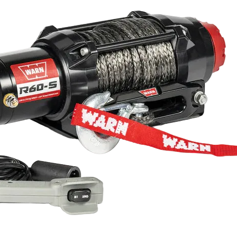 WARN R-Series 6000lb Synthetic Rope Winch | Heavy-Duty Recovery System