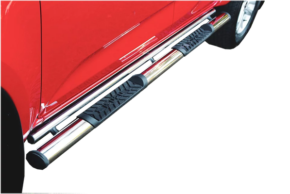 Artav Isuzu DMAX Single/Double/Extended Cab Stainless Steel Side Steps (2013+) – Heavy Duty Double Tube