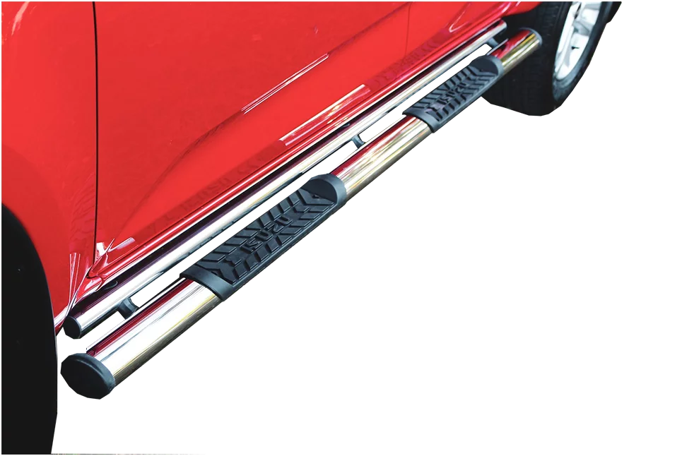 Artav Isuzu DMAX Single/Double/Extended Cab Stainless Steel Side Steps (2013+) – Heavy Duty Double Tube