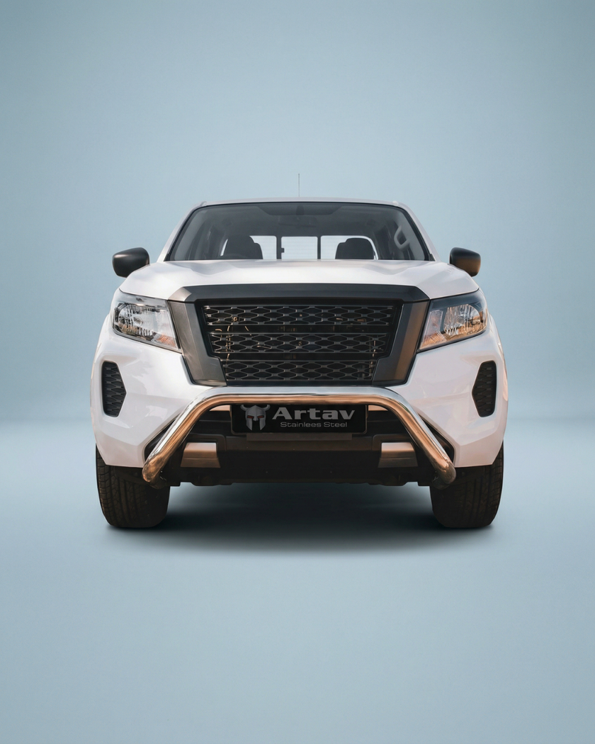 Artav Artav Nudge Bar Stainless for use on Nissan Navara D23 Facelift Model