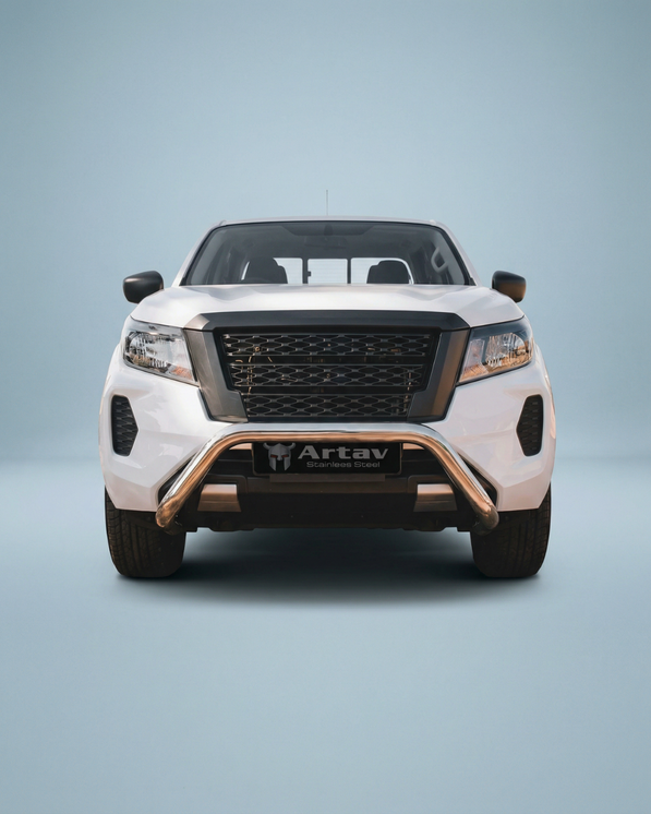 Artav Artav Nudge Bar Stainless for use on Nissan Navara D23 Facelift Model