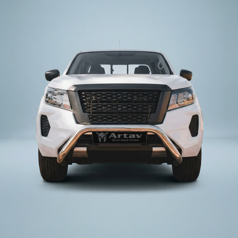 Artav Artav Nudge Bar Stainless for use on Nissan Navara D23 Facelift Model