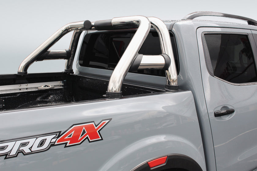 Artav Artav Sports Bar Stainless for use on Nissan Navara D23 Facelift Double Cab Model