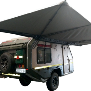 ABTQ 180° Free Standing Awning – 2.5m | 5.5m Span | 304 Stainless Frame (19kg)