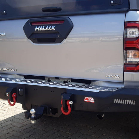 MCC Rocker Rear Steel Bumper with Towbar – Toyota Hilux GD6 – 2016–Current