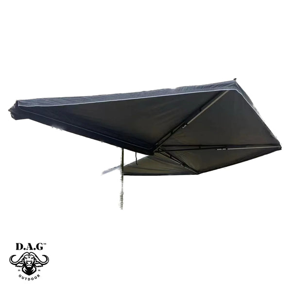 D.A.G XL 2.5M 270° Buffalo Wing Awning – Heavy Duty Vehicle Awning