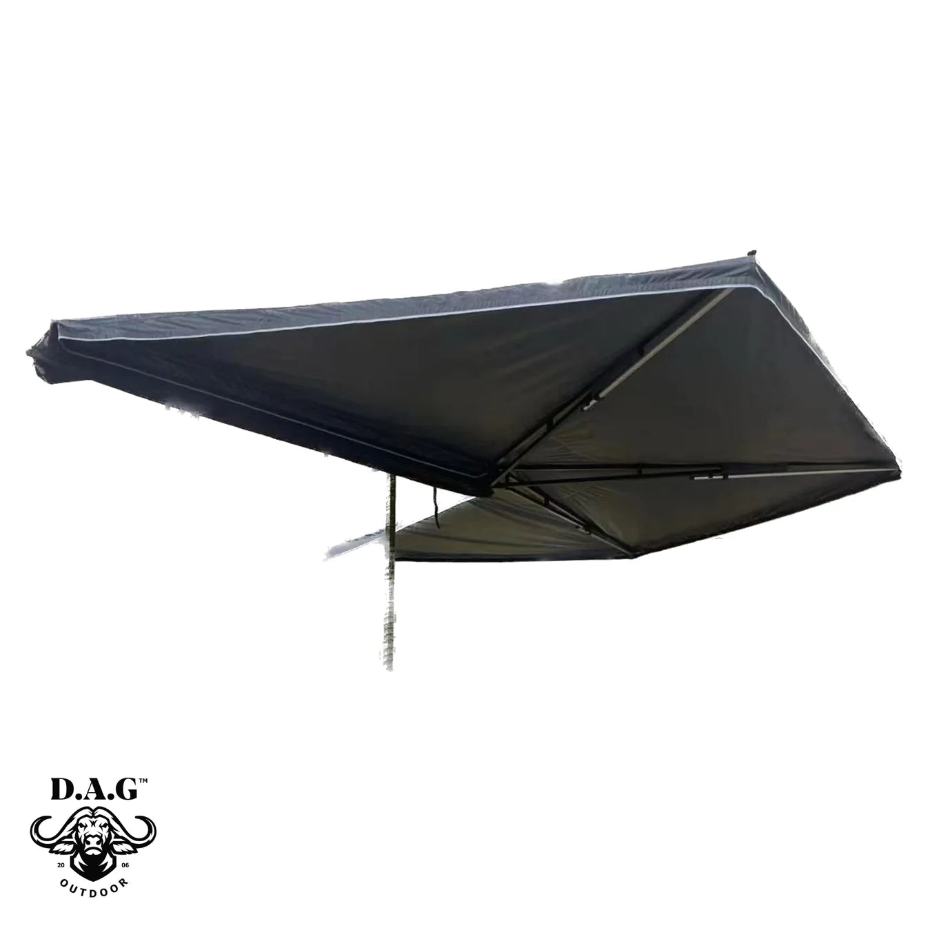 D.A.G XL 2.5M 270° Buffalo Wing Awning – Heavy Duty Vehicle Awning