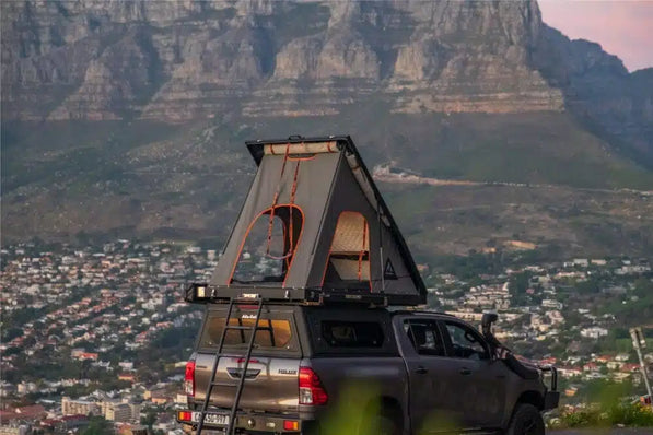 Premium Hard Shell Rooftop Tent – Aluminium Pop‑Up | Built-In Cargo Rails