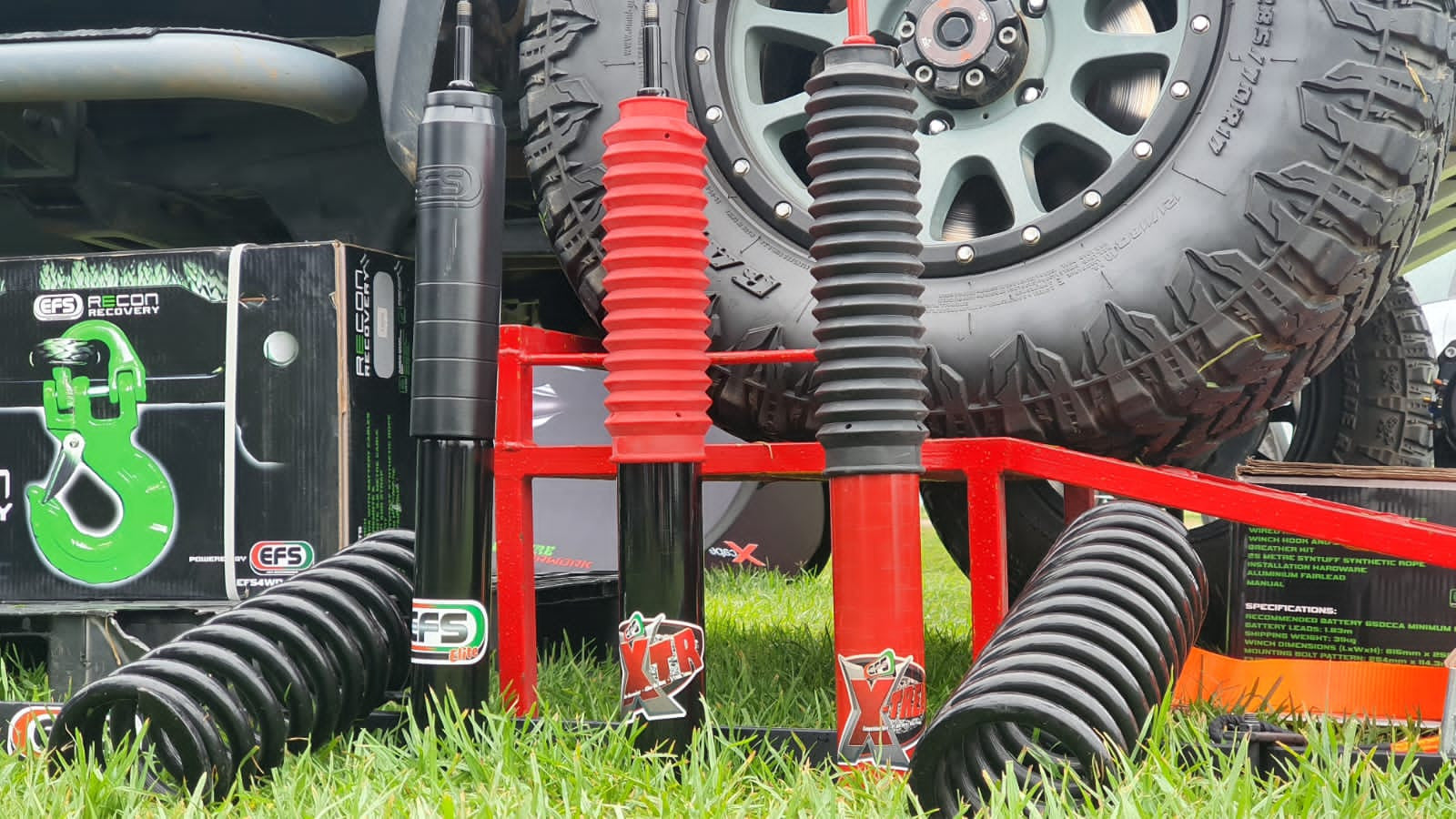 EFS Shock Absorbers Range – Enforcer, Elite, XTR, Xtreme, MRP 2.5 & MXP Suspension