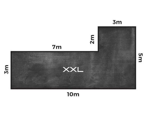 CGear Multimat L-Shape XX-Large | Sand-Free Camping Mat (10m x 5m)