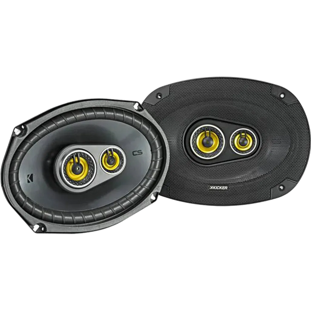 Kicker 46CSC6934 6x9” CS 3-Way Coaxial Car Speakers (Pair)