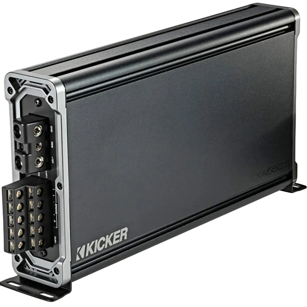 Kicker 46CXA6605 5-Channel Amplifier – Full System Power Amp (CX Series)
