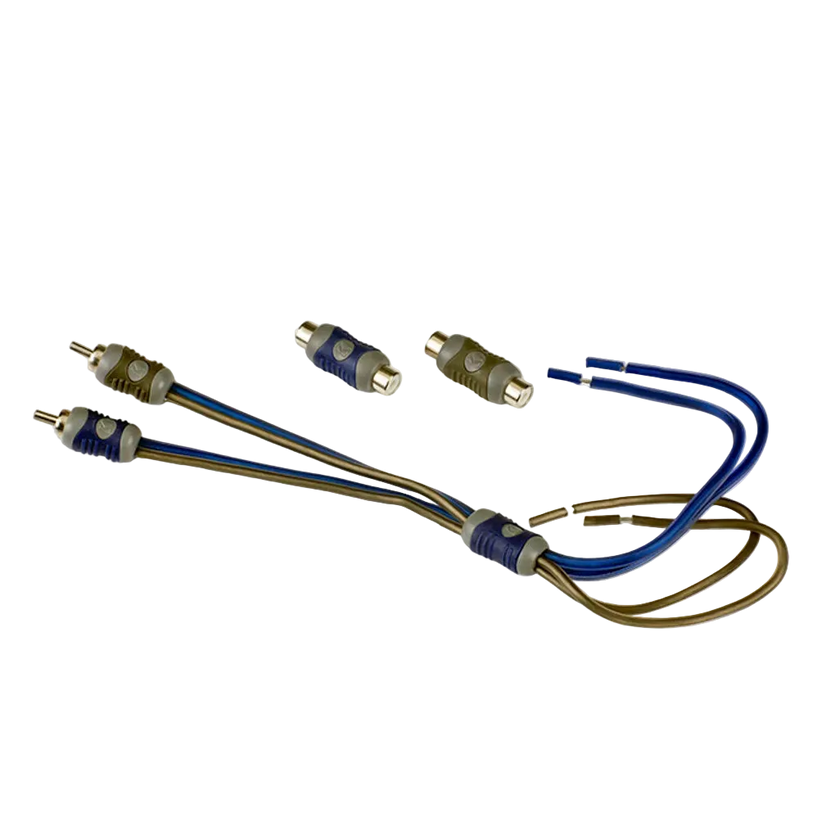 Kicker 46KISL Speaker Wire to RCA Converter (2-Channel High-Level Adapter)