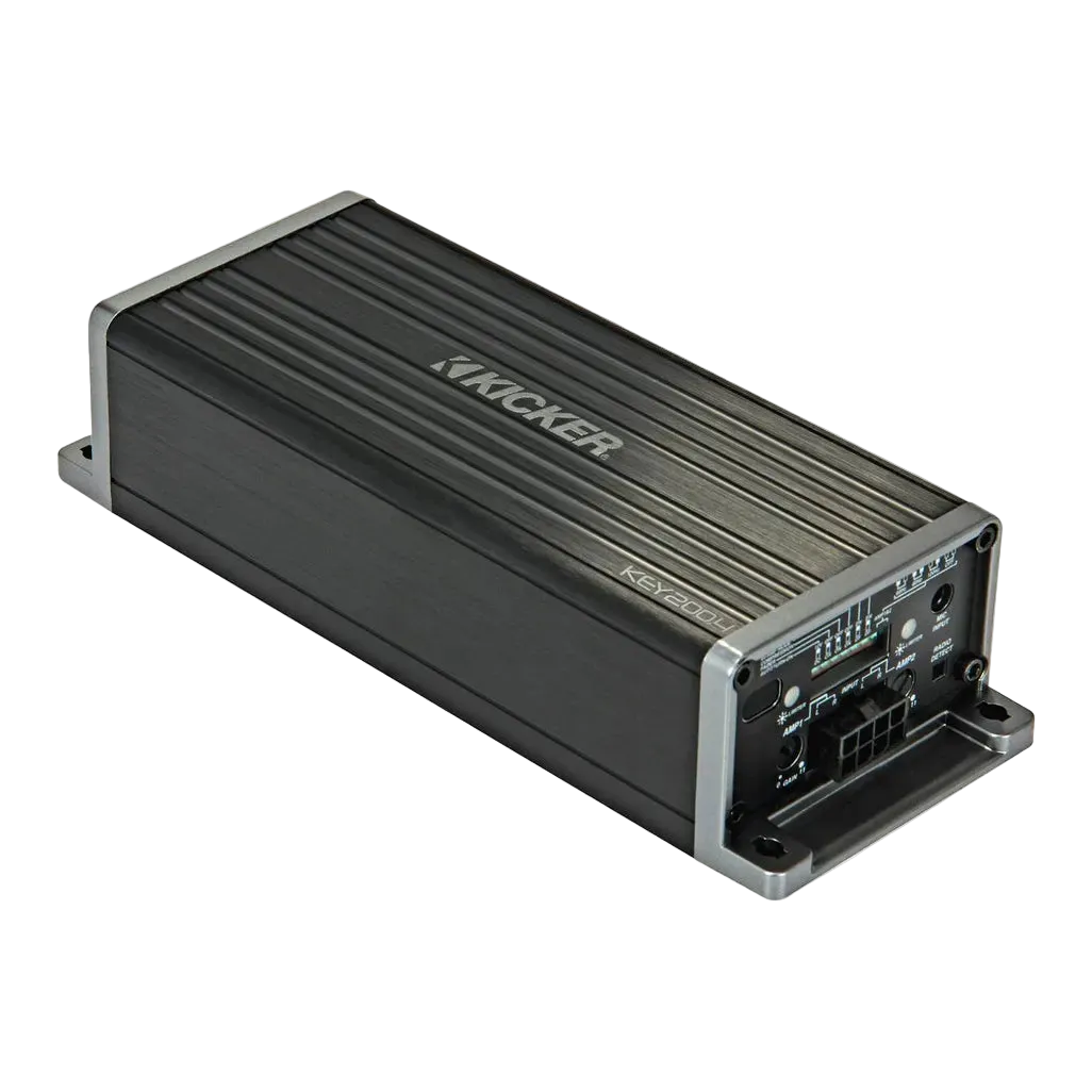 Kicker 47KEY2004 4-Channel Smart Amplifier with DSP & Auto Tuning (KEY Series)