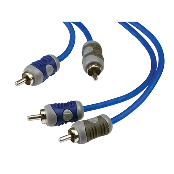 Kicker 46KI25 2-Channel RCA Interconnect Cable – 5m (16ft)