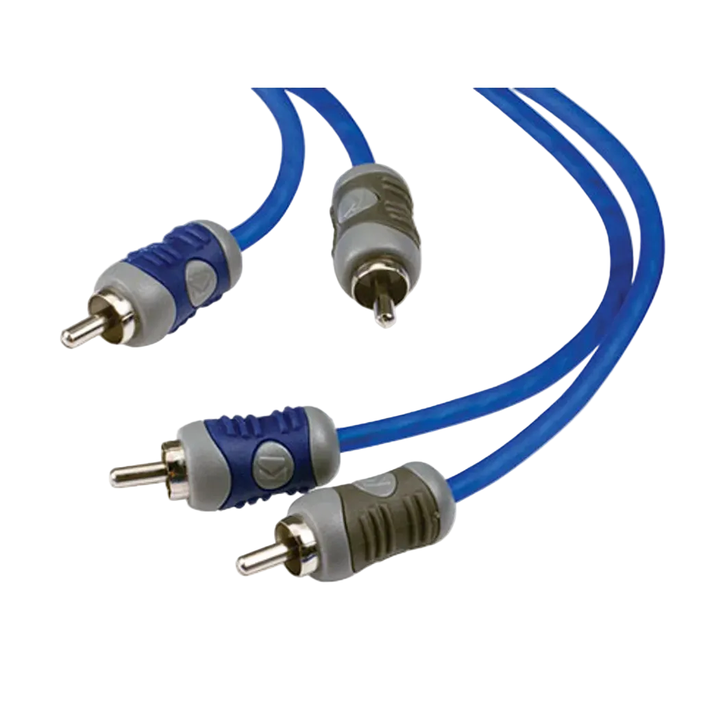 Kicker 46KI25 2-Channel RCA Interconnect Cable – 5m (16ft)