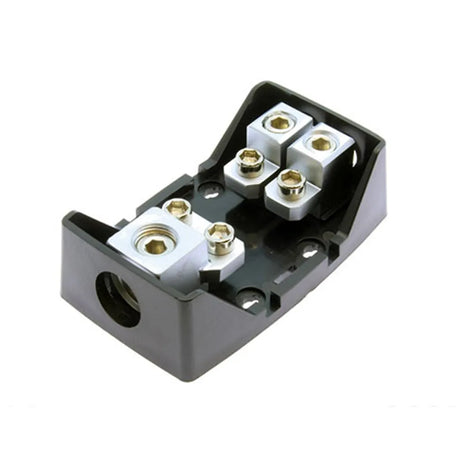 Kicker 46FHD Dual Fuse Holder – AFS Fuse Block (1/0–8 AWG)
