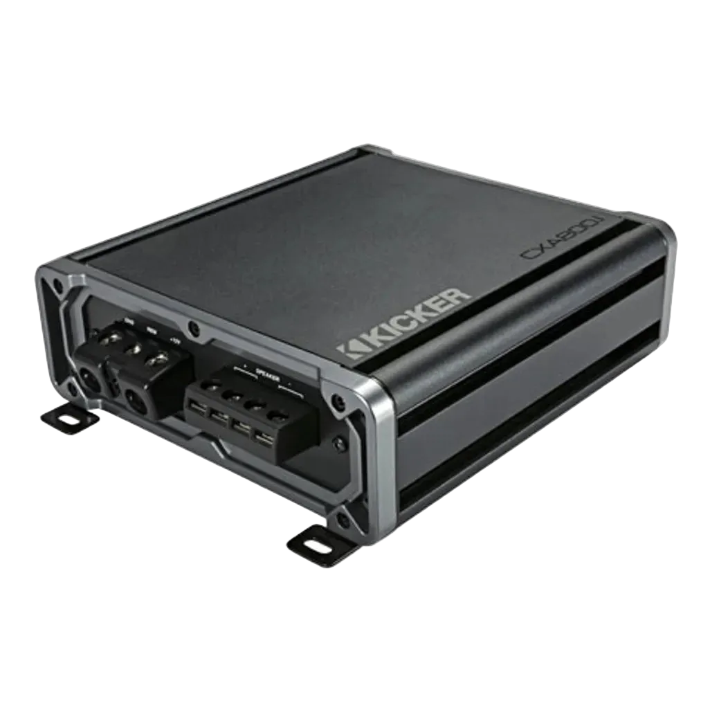 Kicker CXA800.1 Mono Amplifier – 800W RMS Class-D Bass Power