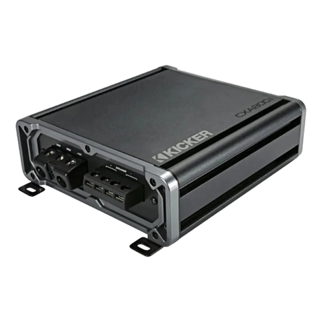 Kicker CXA800.1 Mono Amplifier – 800W RMS Class-D Bass Power