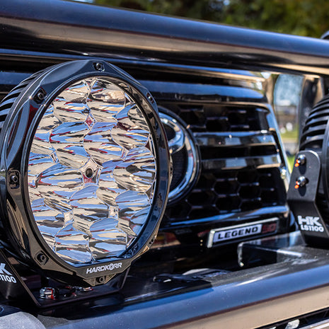 Hardkorr Lifestyle LED Driving Lights – 7” & 8.5” Budget 4x4 Spotlights (Pair)