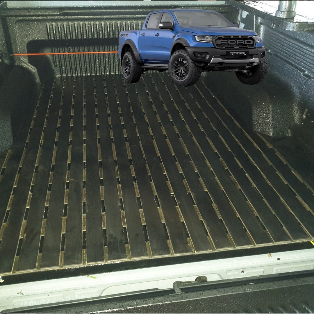 Ford Ranger XL/XLT, Raptor & Wildtrak Conveyor Load Bin Mat | Heavy-Duty Non-Slip Cargo Mat