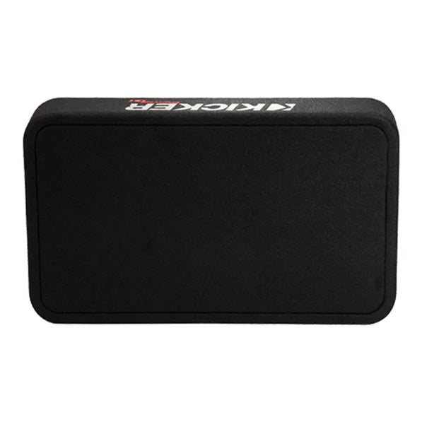 Kicker 48TCWRT102 10” Slim Loaded Subwoofer Enclosure (2-Ohm Bass System)