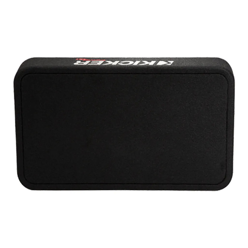 Kicker 48TCWRT102 10” Slim Loaded Subwoofer Enclosure (2-Ohm Bass System)