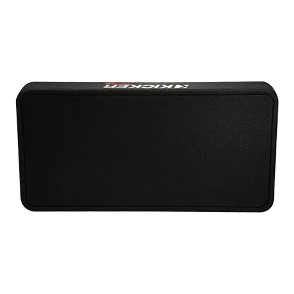 Kicker 48TCWRT122 12” Slim Loaded Subwoofer Enclosure (2-Ohm High Power Bass System)