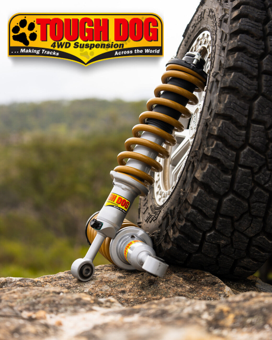 Tough Dog Suspension Shocks – TD-R Pro, Foam Cell, Adjustable & Nitro Gas Range