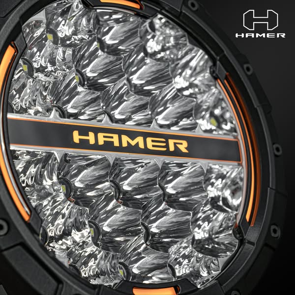 Hamer Luminos Series 7” & 9” LED Spot Lights | High Power Off-Road Driving Lights