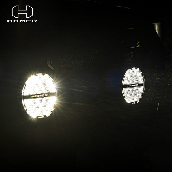 Hamer Luminos Series 7” & 9” LED Spot Lights | High Power Off-Road Driving Lights