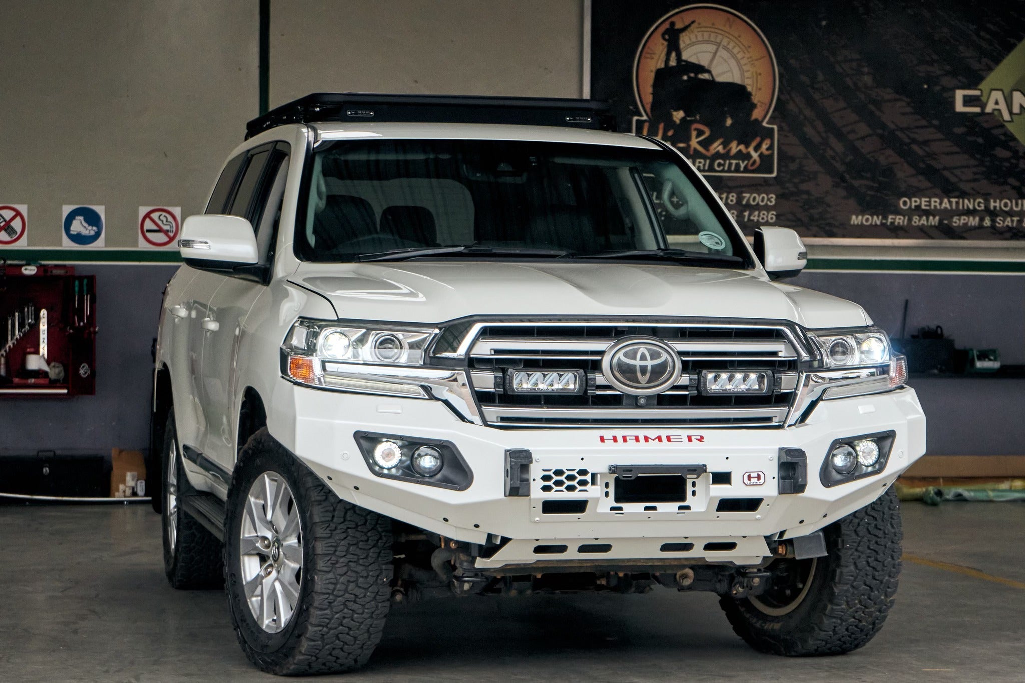 Hamer Series Bull Bars – Premium 4x4 Protection (Toyota Hilux, Prado 250, Prado 150, Land Cruiser 79/70, FJ Cruiser, LC300, VX200)