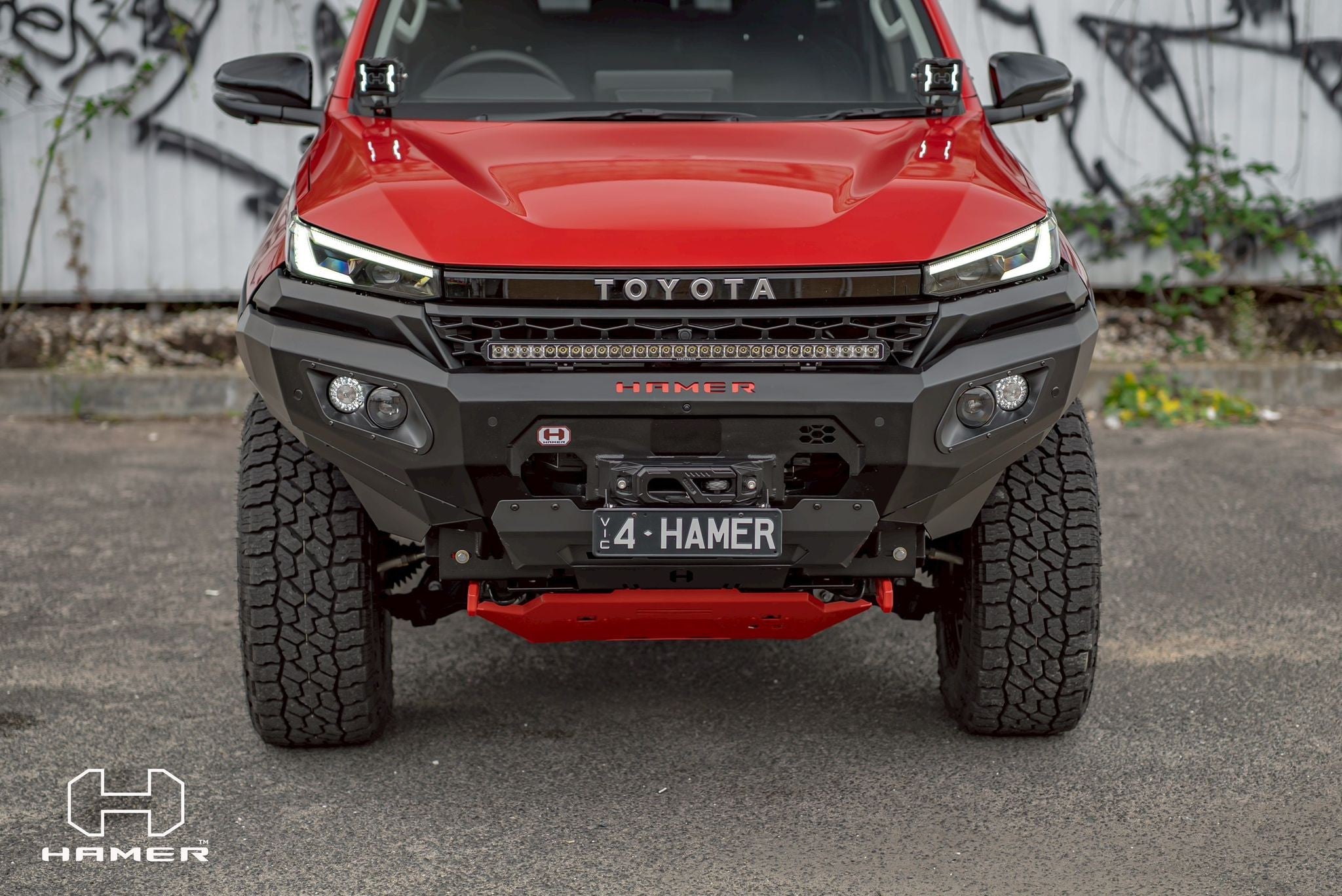 Hamer Series Bull Bars – Premium 4x4 Protection (Toyota Hilux, Prado 250, Prado 150, Land Cruiser 79/70, FJ Cruiser, LC300, VX200)