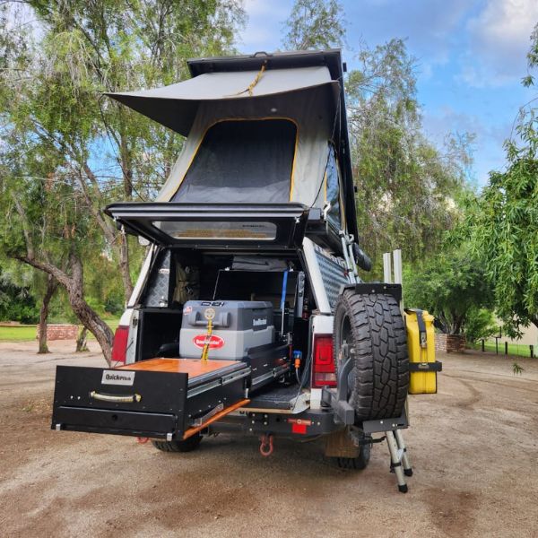 Quick Pitch Aluminium Roof Top Tent | Hard Shell RTT for Bakkies, SUVs & 4x4 Vehicles