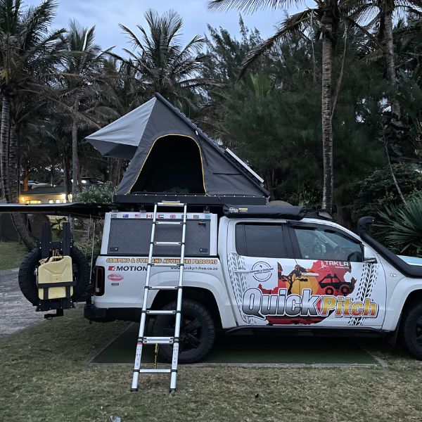Quick Pitch AERO Roof Top Tent | Lightweight Aluminium Clamshell RTT for Bakkies & SUVs