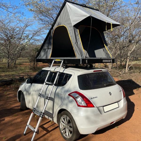Quick Pitch AERO Roof Top Tent | Lightweight Aluminium Clamshell RTT for Bakkies & SUVs