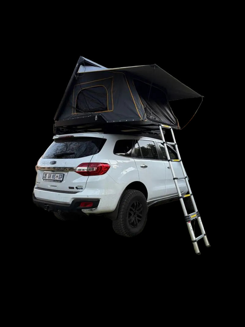 Quick Pitch Nyumba Roof Top Tent | Compact Aluminium Hard Shell RTT for Bakkies & SUVs