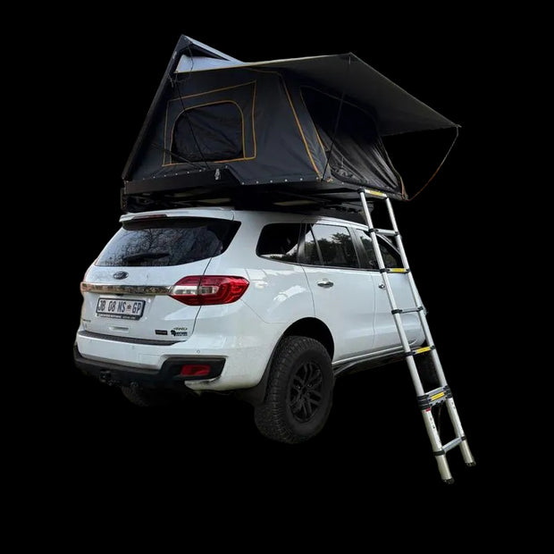 Quick Pitch Nyumba Roof Top Tent | Compact Aluminium Hard Shell RTT for Bakkies & SUVs