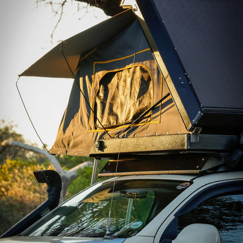 Quick Pitch Nyumba Roof Top Tent | Compact Aluminium Hard Shell RTT for Bakkies & SUVs