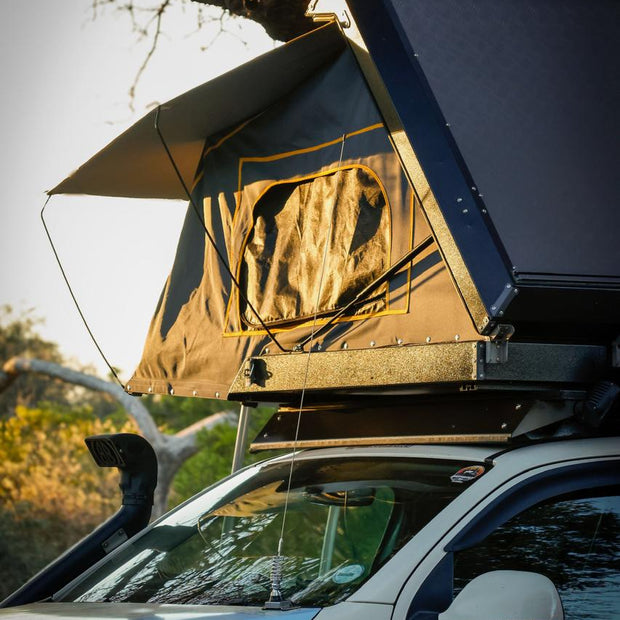 Quick Pitch Nyumba Roof Top Tent | Compact Aluminium Hard Shell RTT for Bakkies & SUVs