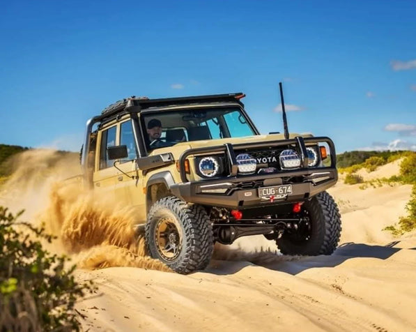Aussie Style LED lights Landcruiser 79 2024+ model