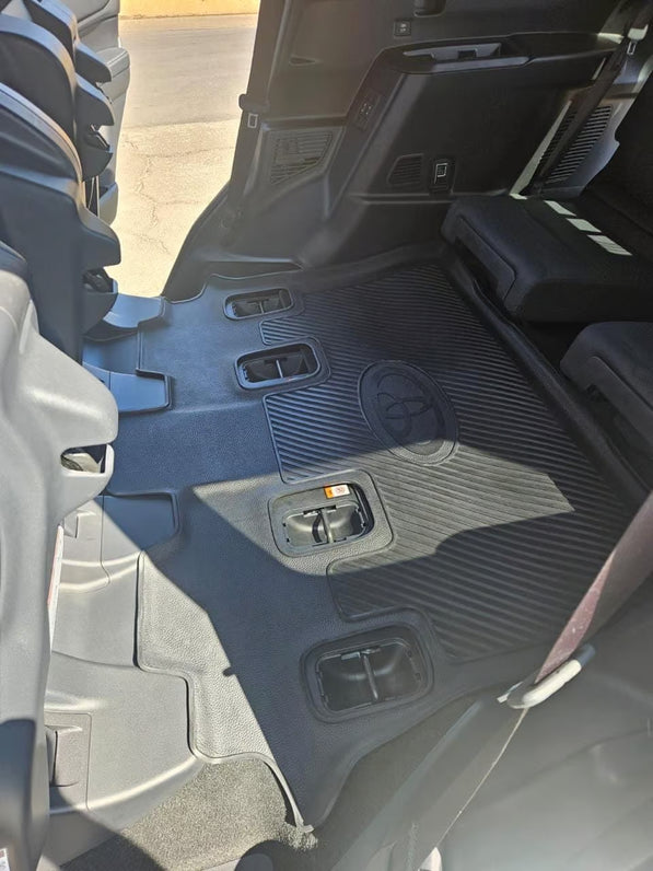 Toyota Land Cruiser Prado 250 Heavy Duty Rubber Floor Mats – Moulded Full Set