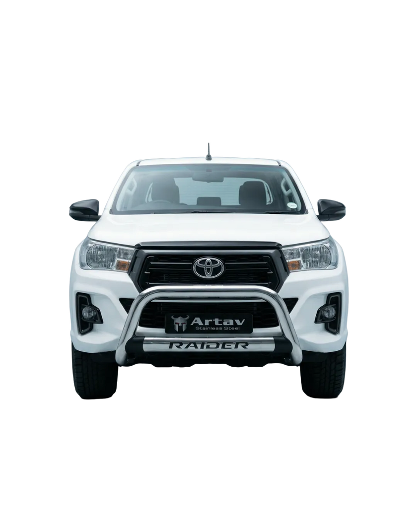 Artav Toyota Hilux Nudge Bar Stainless (PDC Friendly)