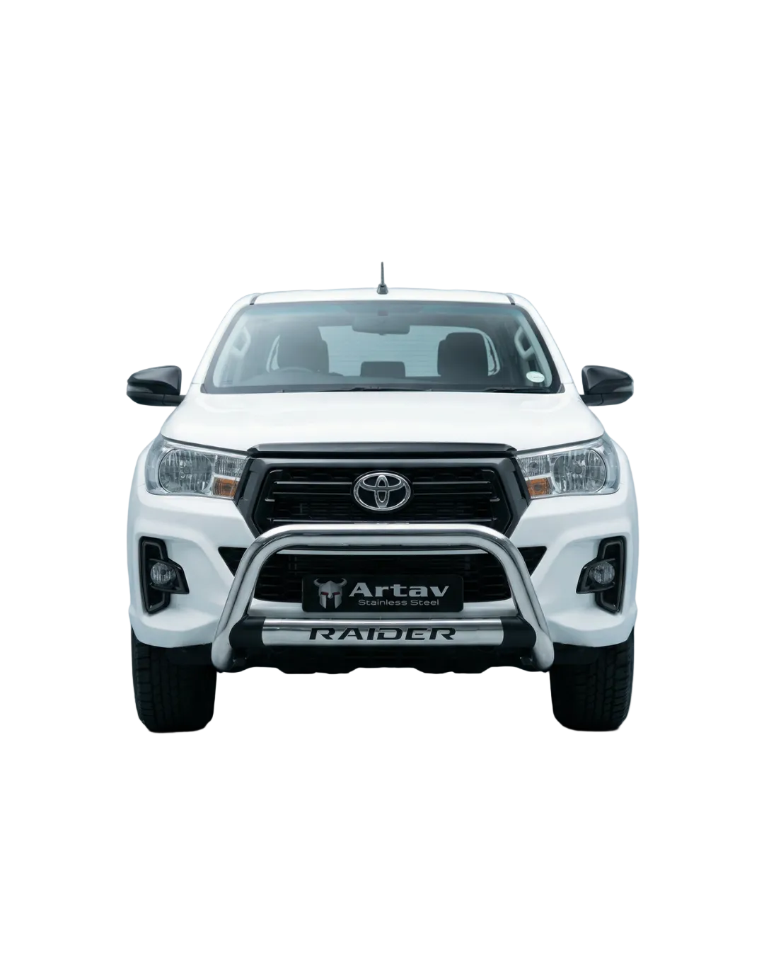 Artav Toyota Hilux Nudge Bar Stainless (PDC Friendly)