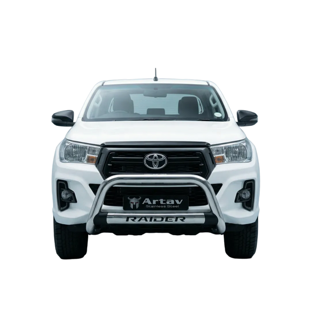 Artav Toyota Hilux Nudge Bar Stainless (PDC Friendly)