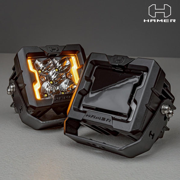 Hamer RUBY 4” LED Spot Lights | Off-Road Driving Lights for All Vehicles