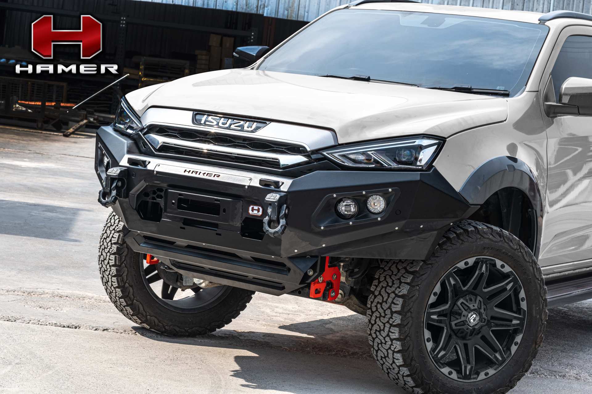 Hamer King Series Bull Bars – Premium 4x4 Protection (Isuzu MU-X, D-Max)