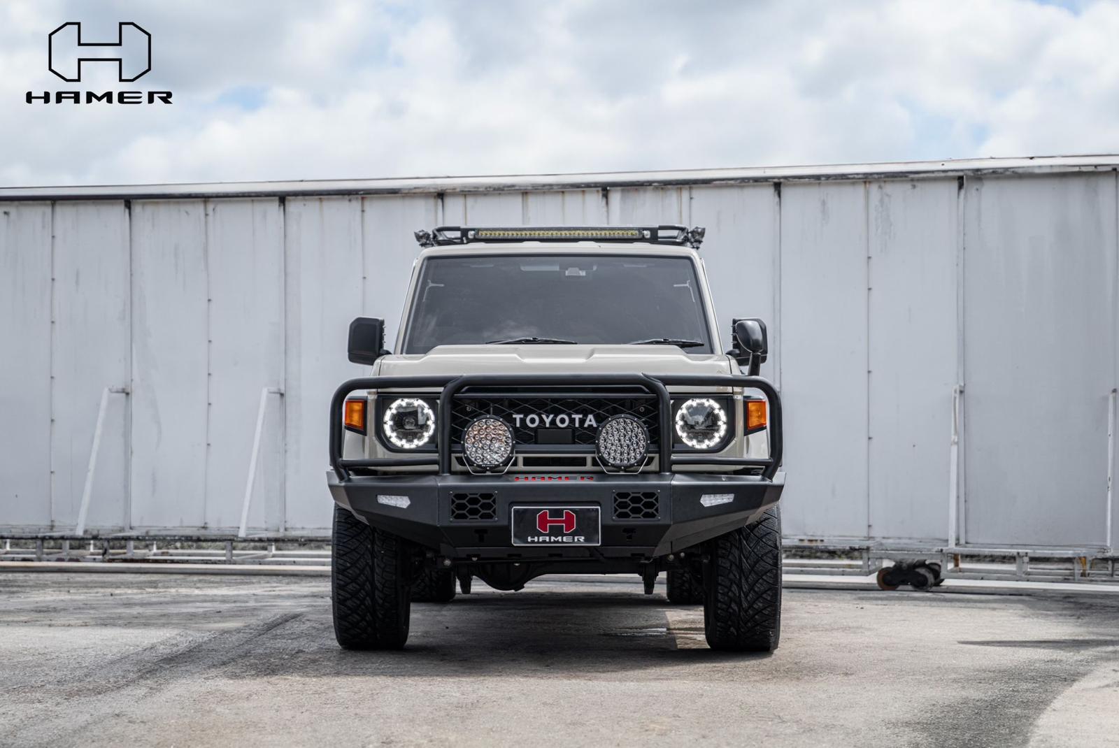 Hamer Series Bull Bars – Premium 4x4 Protection (Toyota Hilux, Prado 250, Prado 150, Land Cruiser 79/70, FJ Cruiser, LC300, VX200)